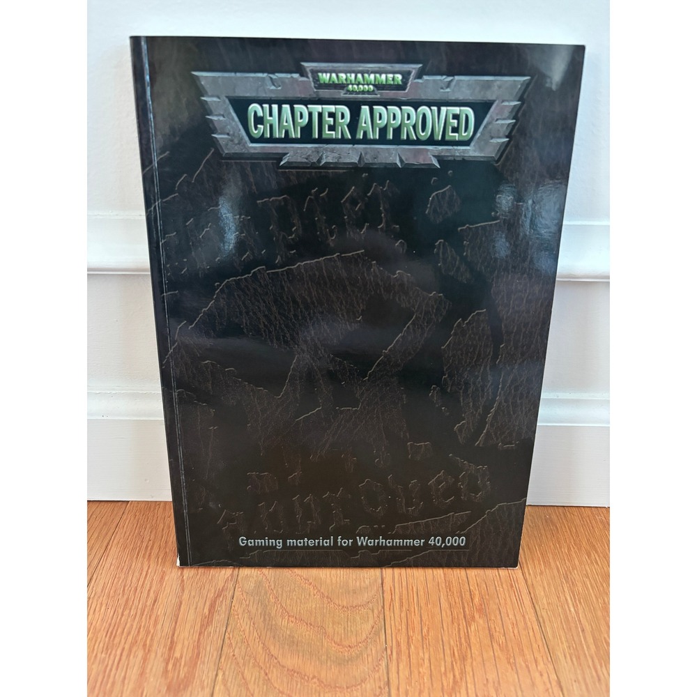 Games Workshop Chapter Approved Warhammer 40000 40K Gaming Material Handbook